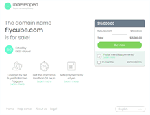Tablet Screenshot of flycube.com